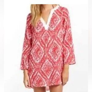 LILLY PULITZER ISLAND CORAL REEF Dress Size XS Coverup/ Dress